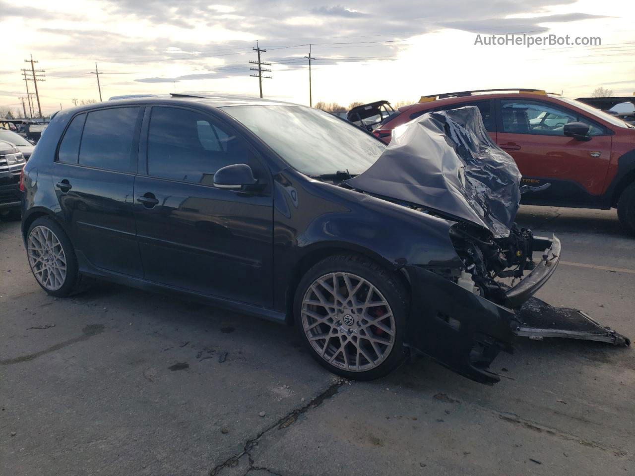 2009 Volkswagen Gti  Black vin: WVWGD71K69W094746