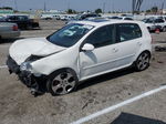 2009 Volkswagen Gti  Белый vin: WVWGD71K69W139202