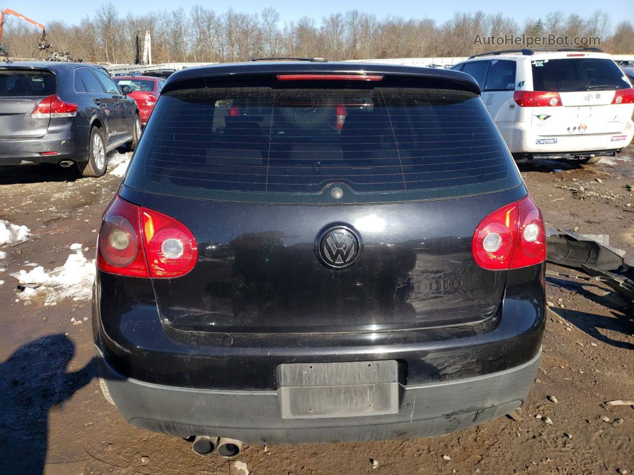 2009 Volkswagen Gti  Black vin: WVWGD71K79W127429