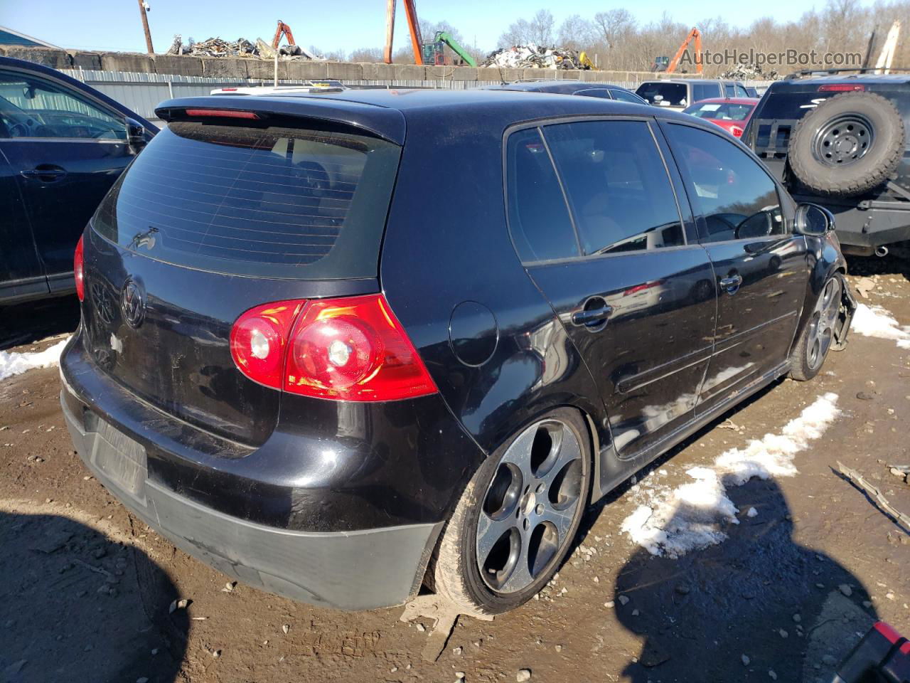 2009 Volkswagen Gti  Black vin: WVWGD71K79W127429