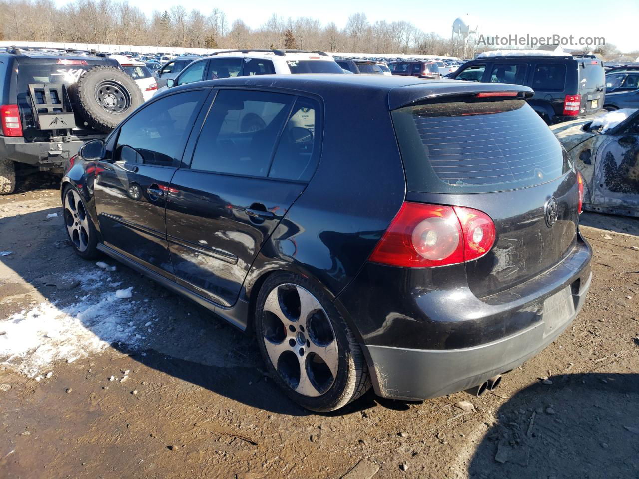 2009 Volkswagen Gti  Black vin: WVWGD71K79W127429