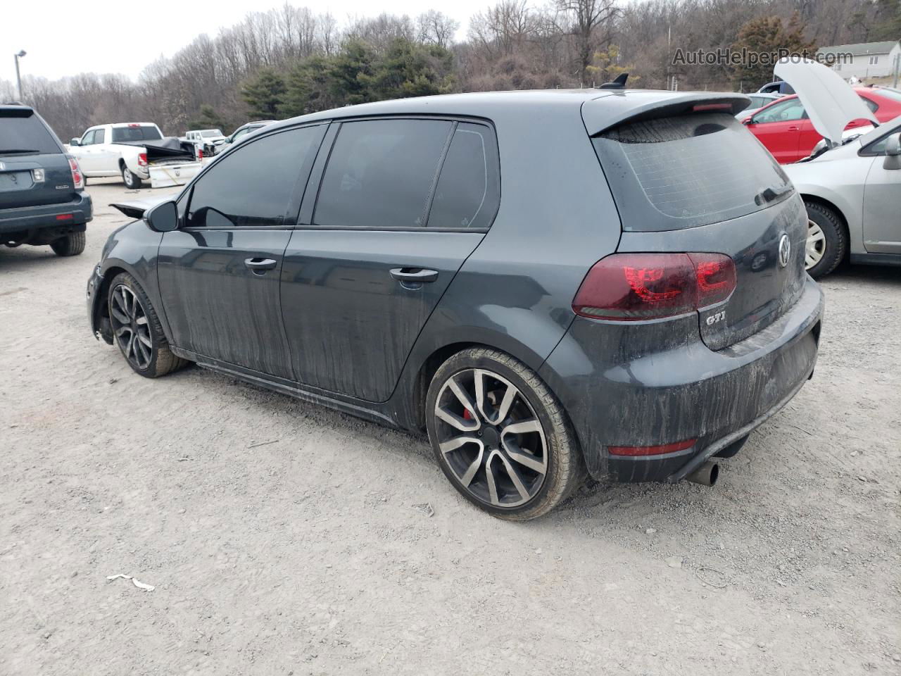 2010 Volkswagen Gti  Charcoal vin: WVWGD7AJ0AW244023