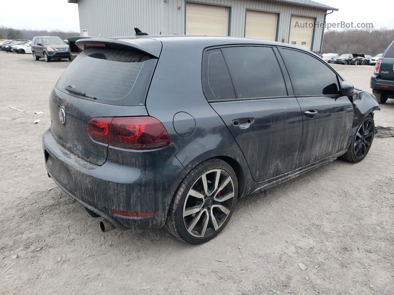 2010 Volkswagen Gti  Charcoal vin: WVWGD7AJ0AW244023