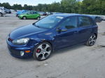 2010 Volkswagen Gti  Blue vin: WVWGD7AJ4AW257339