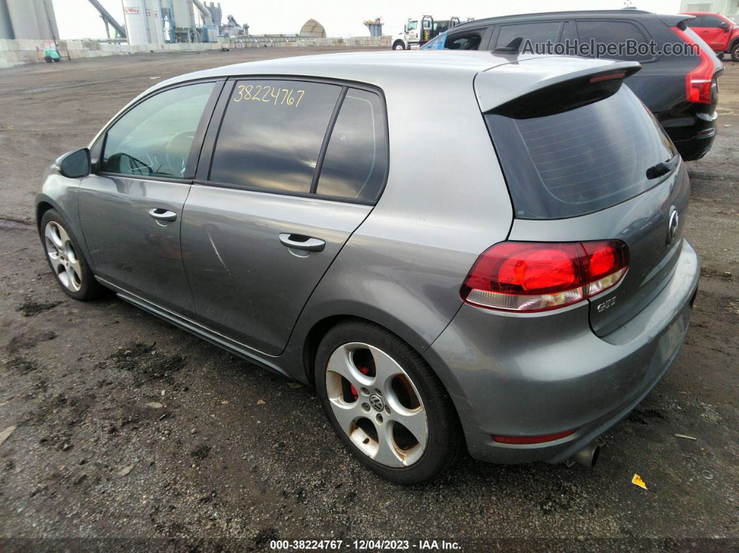 2010 Volkswagen Gti 4-door Gray vin: WVWGD7AJ5AW333067