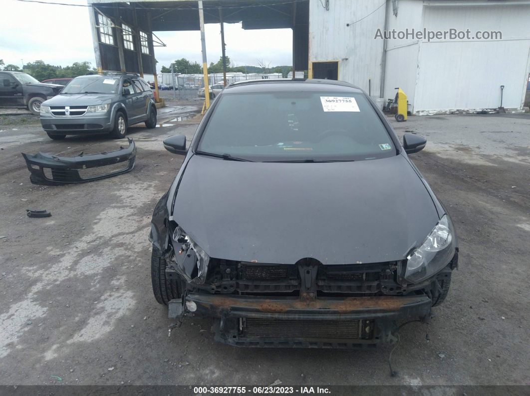 2010 Volkswagen Gti   Gray vin: WVWGD7AJ6AW151152