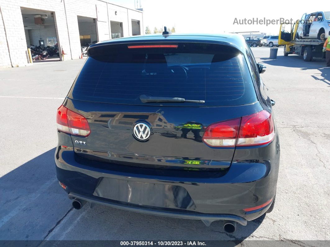 2010 Volkswagen Gti 4-door Black vin: WVWGD7AJ7AW250126