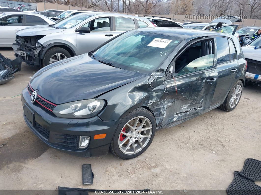 2010 Volkswagen Gti 4-door Gray vin: WVWGD7AJ9AW283323