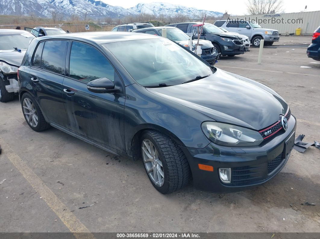 2010 Volkswagen Gti 4-door Gray vin: WVWGD7AJ9AW283323