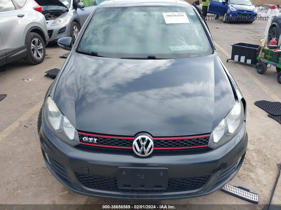 2010 Volkswagen Gti 4-door Gray vin: WVWGD7AJ9AW283323