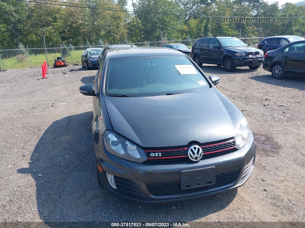 2010 Volkswagen Gti   Gray vin: WVWGD7AJ9AW333427