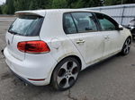 2010 Volkswagen Gti  White vin: WVWGD7AJ9AW421443