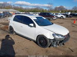 2010 Volkswagen Gti 4-door White vin: WVWGD9AJ3AW355421