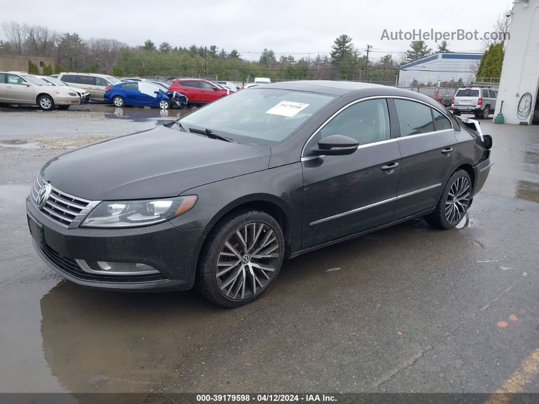 2014 Volkswagen Cc 3.6l Vr6 Executive Brown vin: WVWGU7AN0EE523177