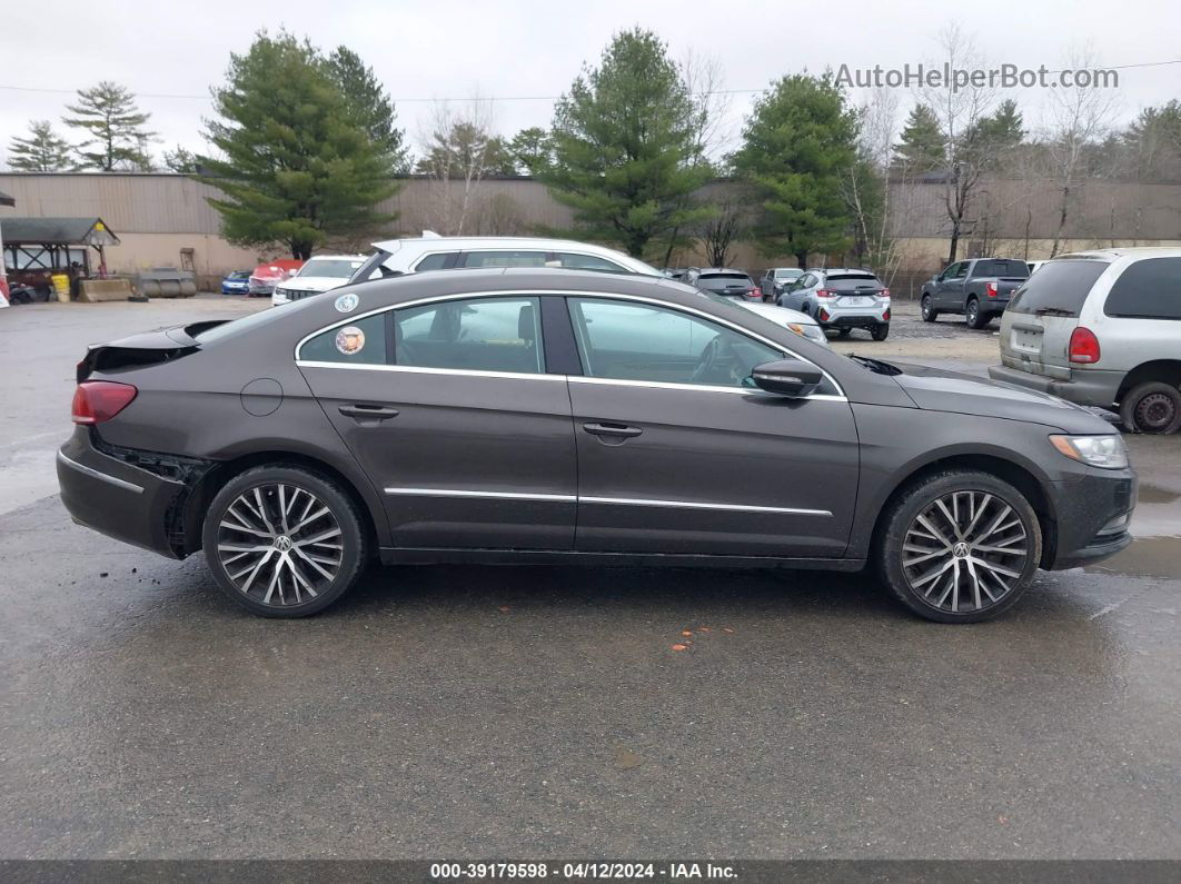 2014 Volkswagen Cc 3.6l Vr6 Executive Brown vin: WVWGU7AN0EE523177