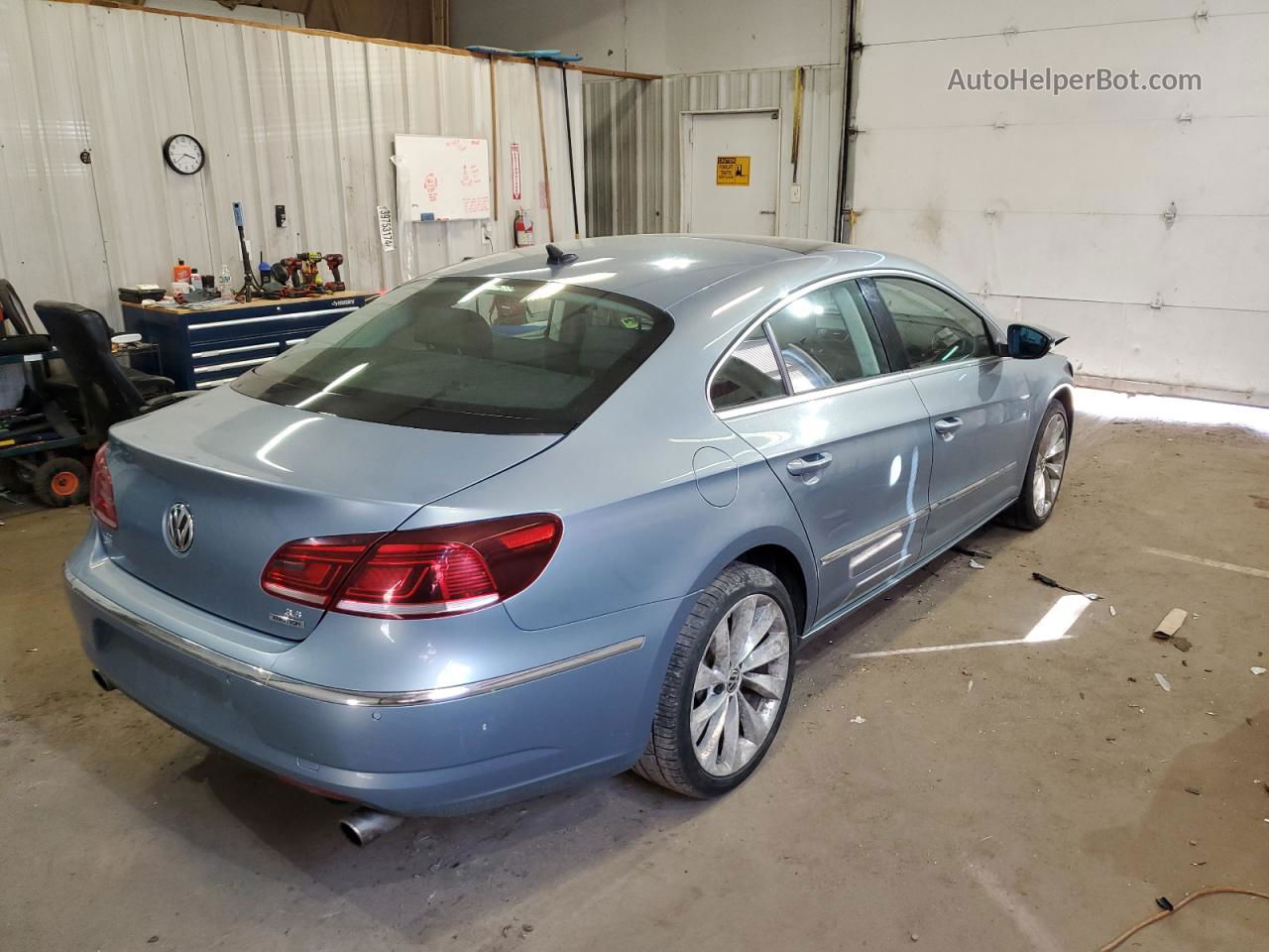 2013 Volkswagen Cc Vr6 4motion Синий vin: WVWGU7AN2DE568104