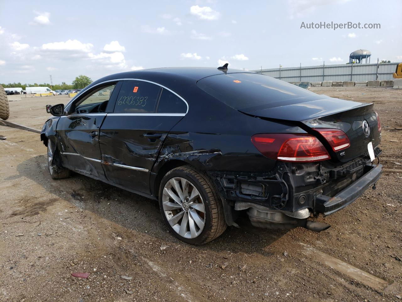 2013 Volkswagen Cc Vr6 4motion Black vin: WVWGU7AN4DE550526