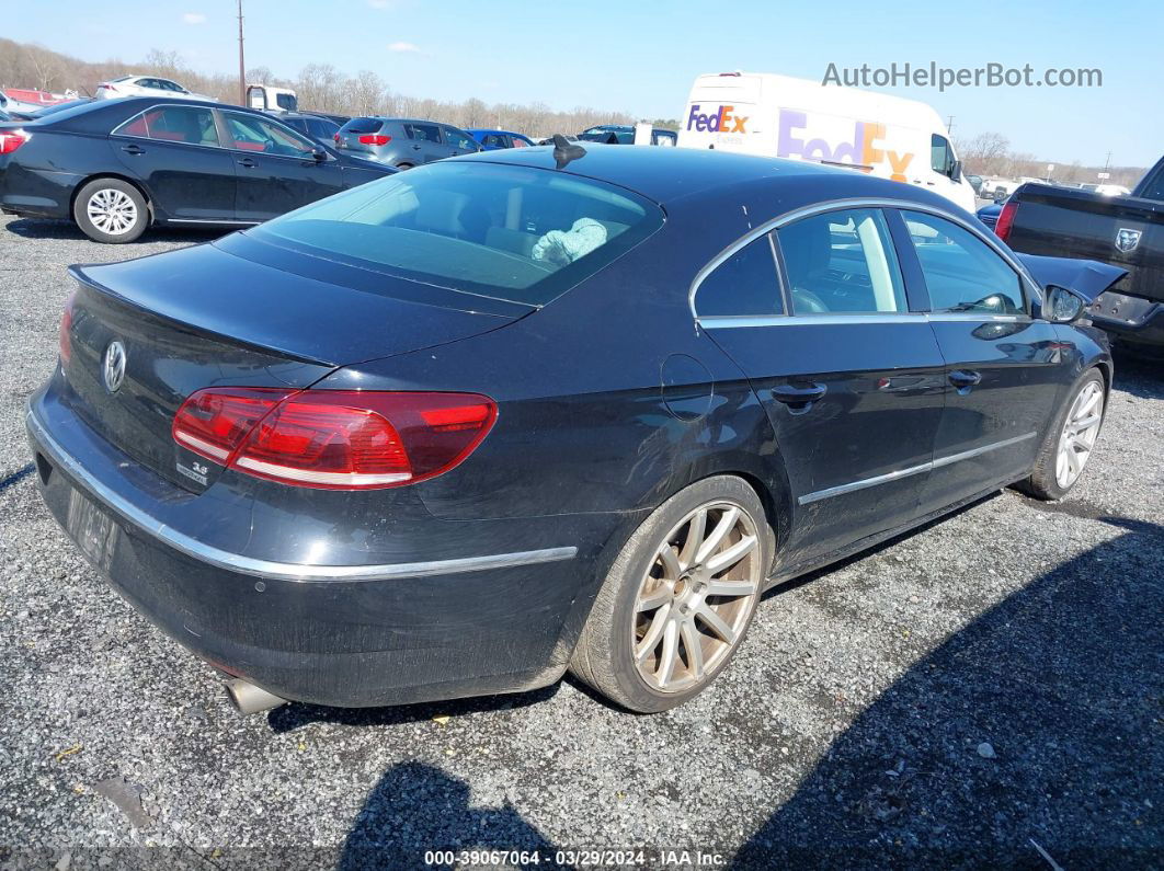 2013 Volkswagen Cc 3.6l Vr6 Executive Черный vin: WVWGU7AN4DE558951