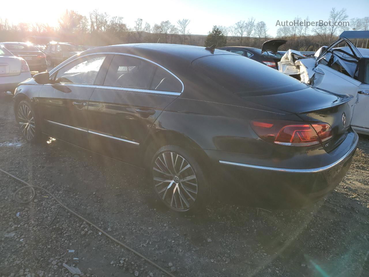 2014 Volkswagen Cc Vr6 4motion Black vin: WVWGU7AN4EE500808