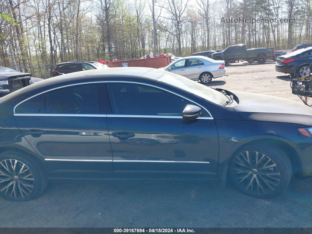 2014 Volkswagen Cc 3.6l Vr6 Executive Black vin: WVWGU7AN6EE508182