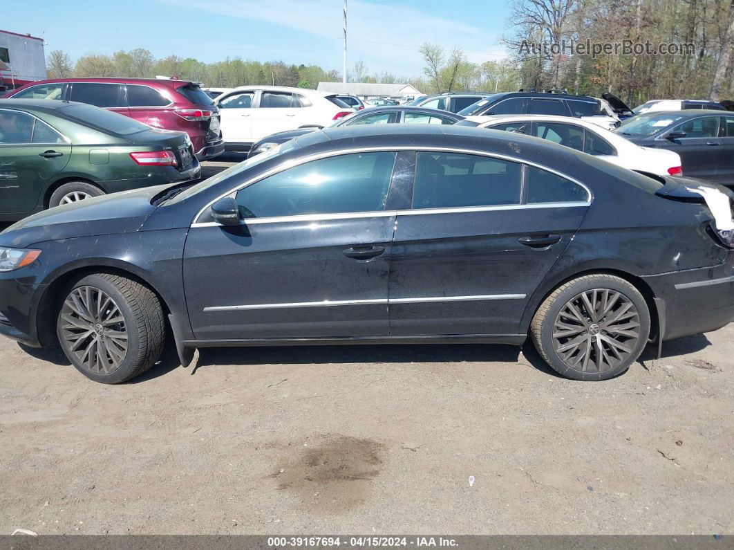 2014 Volkswagen Cc 3.6l Vr6 Executive Black vin: WVWGU7AN6EE508182