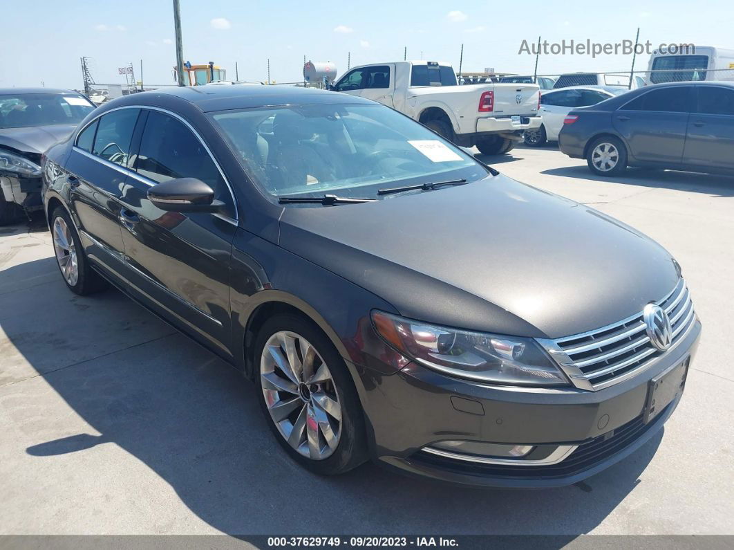 2013 Volkswagen Cc Vr6 Executive 4motion Коричневый vin: WVWGU7AN9DE522964