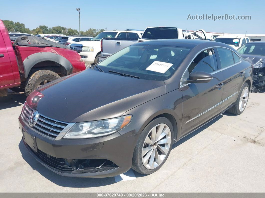 2013 Volkswagen Cc Vr6 Executive 4motion Brown vin: WVWGU7AN9DE522964