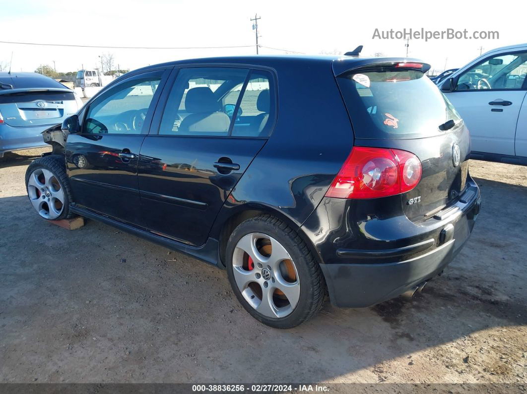 2008 Volkswagen Gti 4-door Черный vin: WVWGV71K38W236806