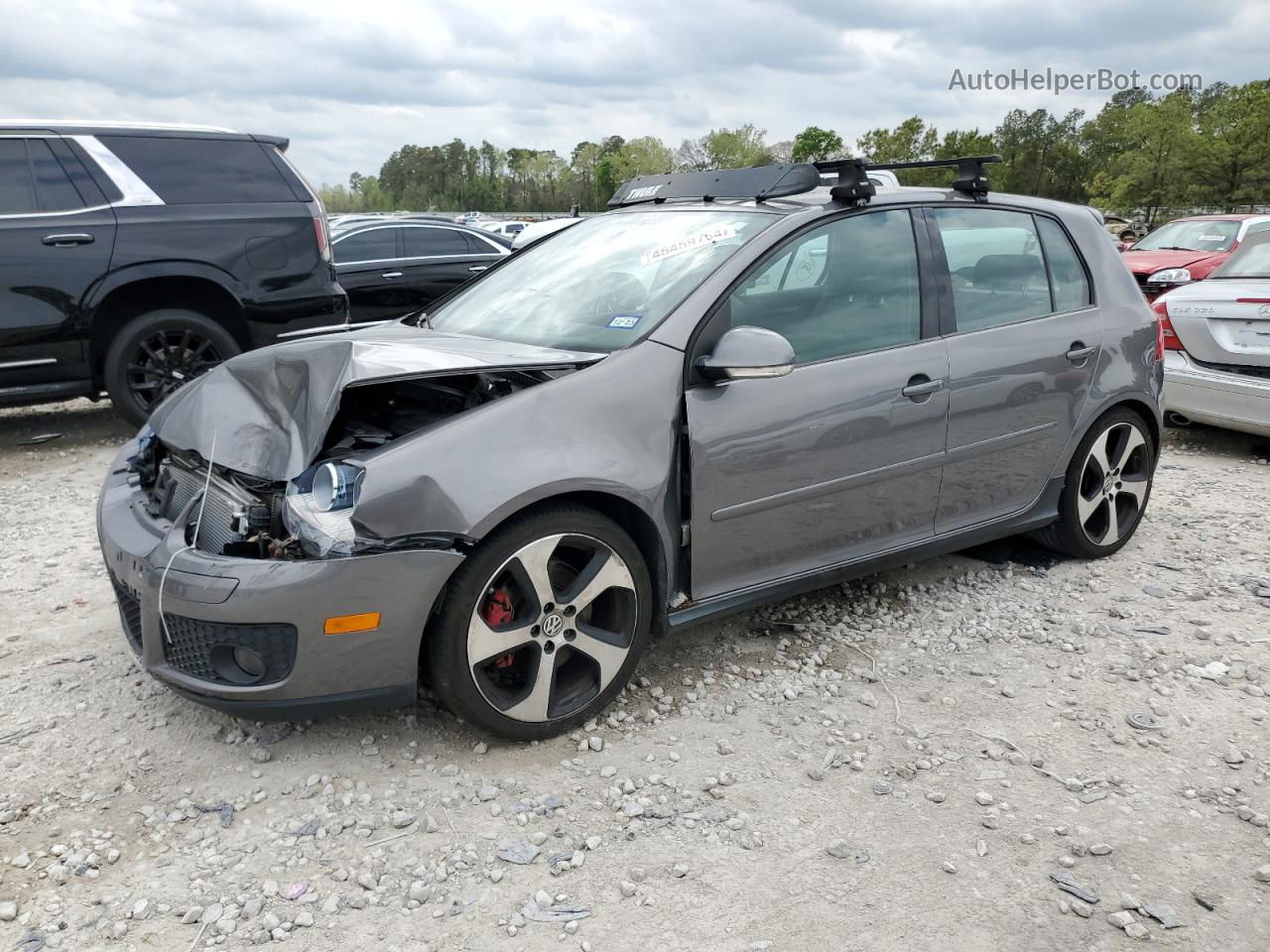 2008 Volkswagen Gti  Серый vin: WVWGV71K48W085409