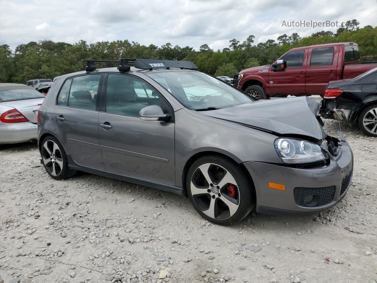 2008 Volkswagen Gti  Серый vin: WVWGV71K48W085409