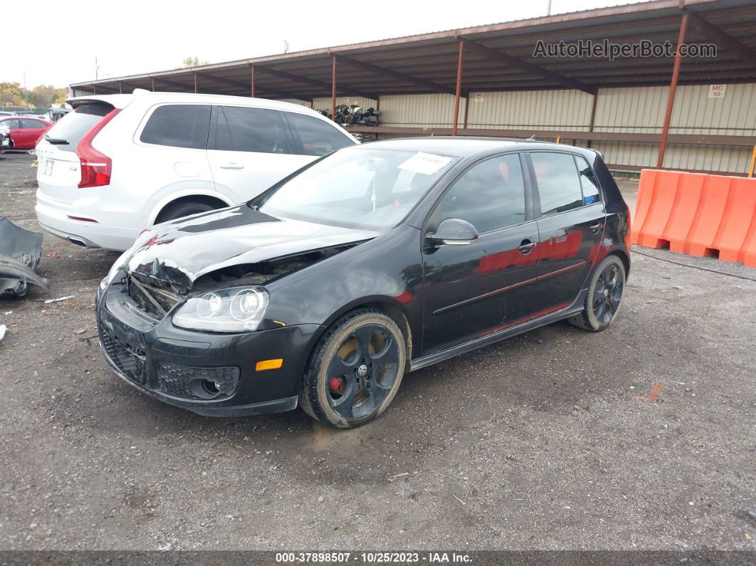 2008 Volkswagen Gti   Черный vin: WVWGV71K48W217309