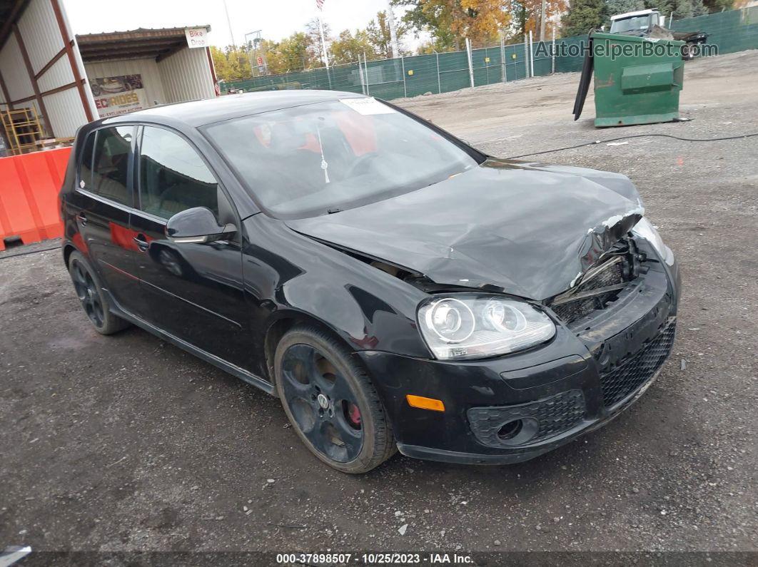 2008 Volkswagen Gti   Черный vin: WVWGV71K48W217309