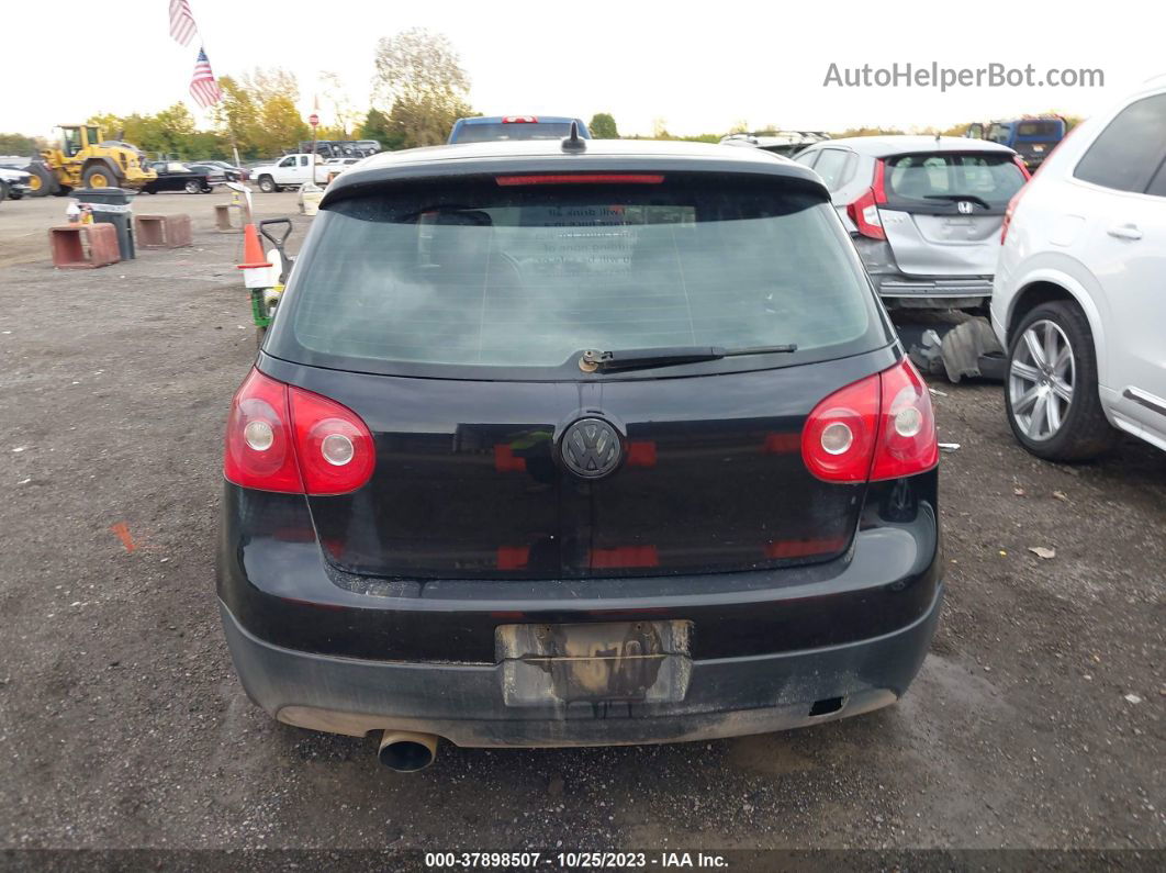 2008 Volkswagen Gti   Черный vin: WVWGV71K48W217309