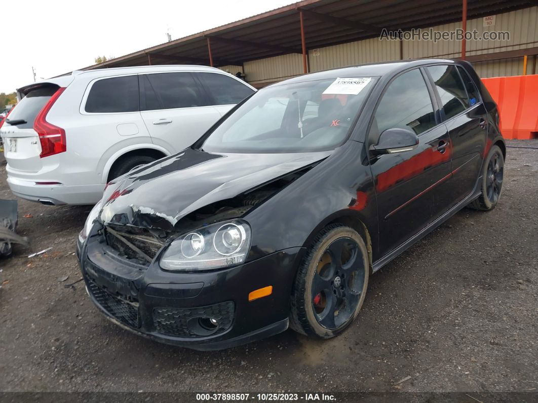 2008 Volkswagen Gti   Черный vin: WVWGV71K48W217309