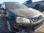 2008 Volkswagen Gti 4-door Black vin: WVWGV71K58W262632