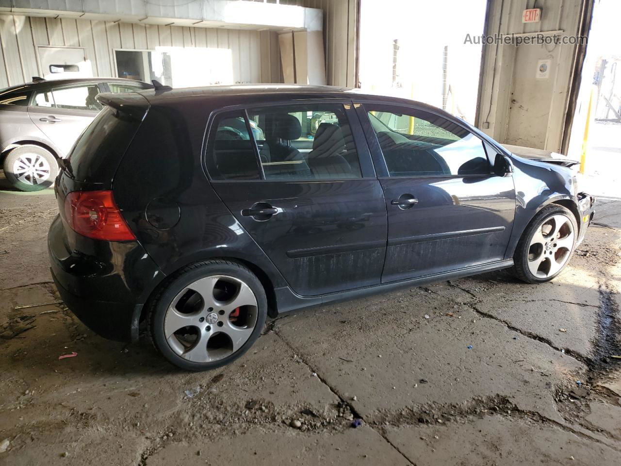 2009 Volkswagen Gti  Black vin: WVWGV71K59W106883