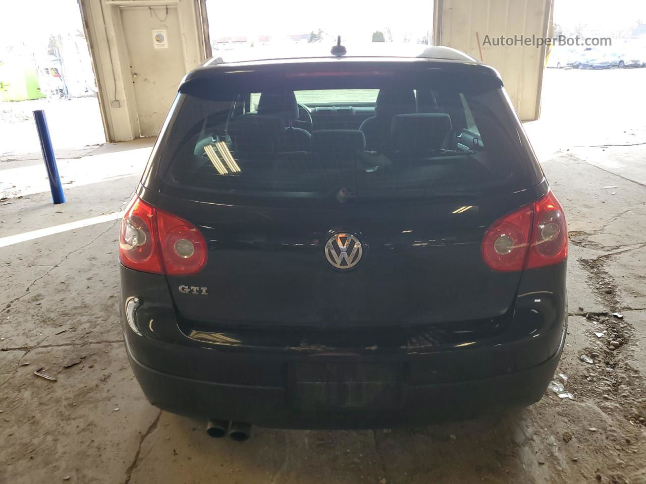 2009 Volkswagen Gti  Black vin: WVWGV71K59W106883