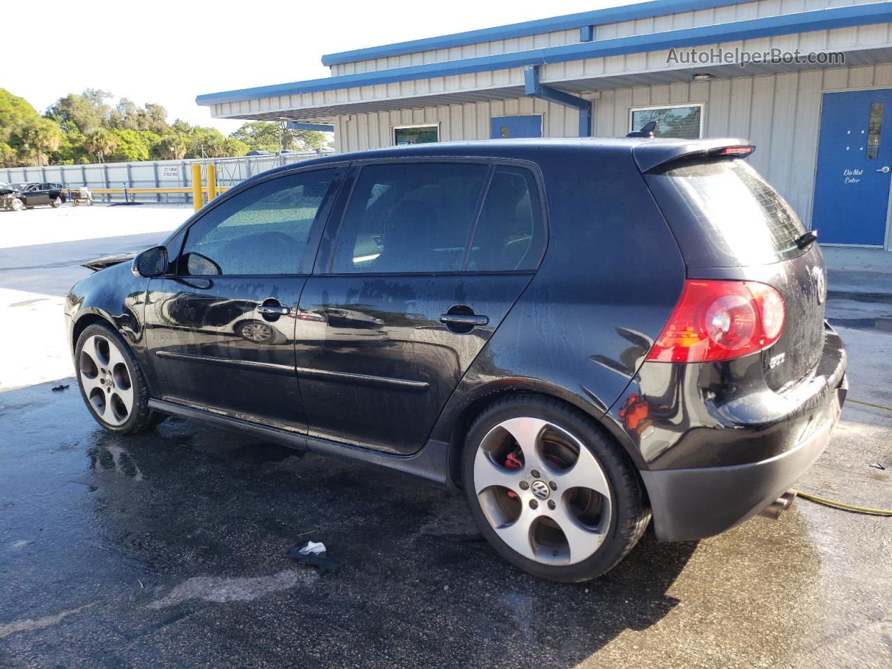 2009 Volkswagen Gti  Black vin: WVWGV71K69W012754