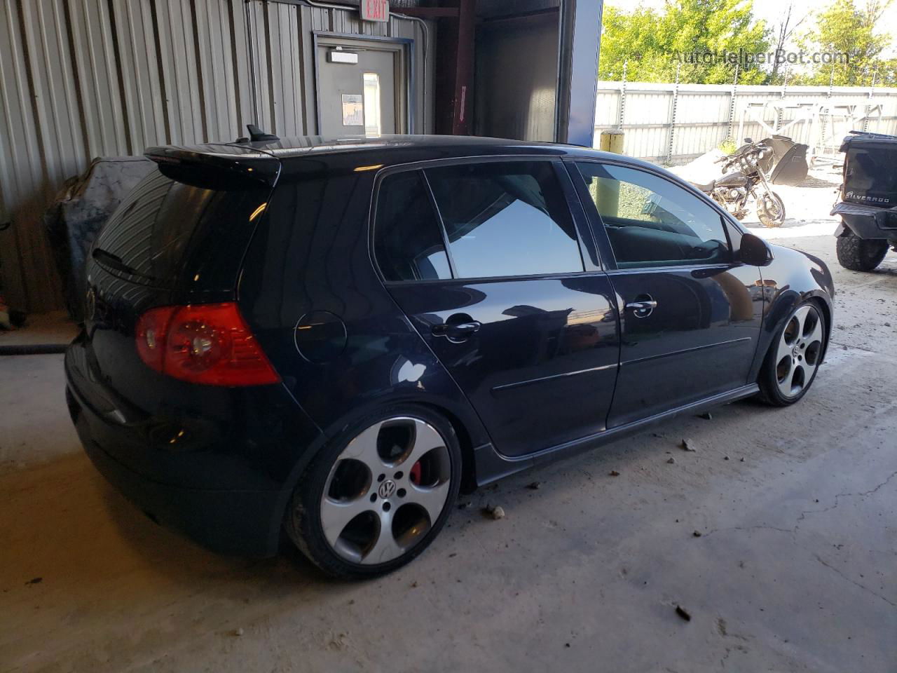 2009 Volkswagen Gti  Black vin: WVWGV71K69W097823