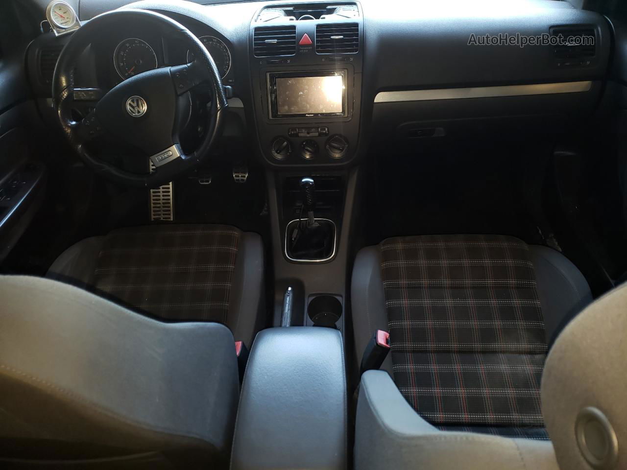 2009 Volkswagen Gti  Черный vin: WVWGV71K69W097823