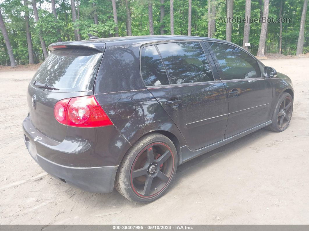 2008 Volkswagen Gti 4-door Черный vin: WVWGV71K88W245601