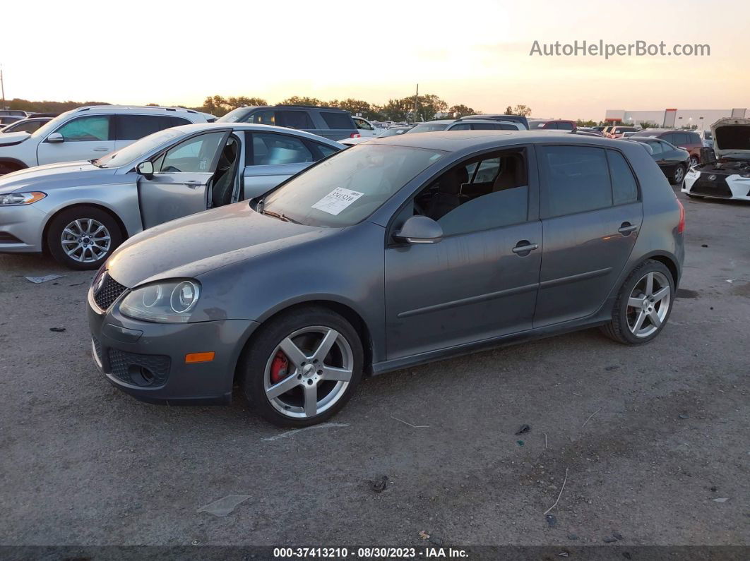 2008 Volkswagen Gti   Gray vin: WVWGV71K88W299108