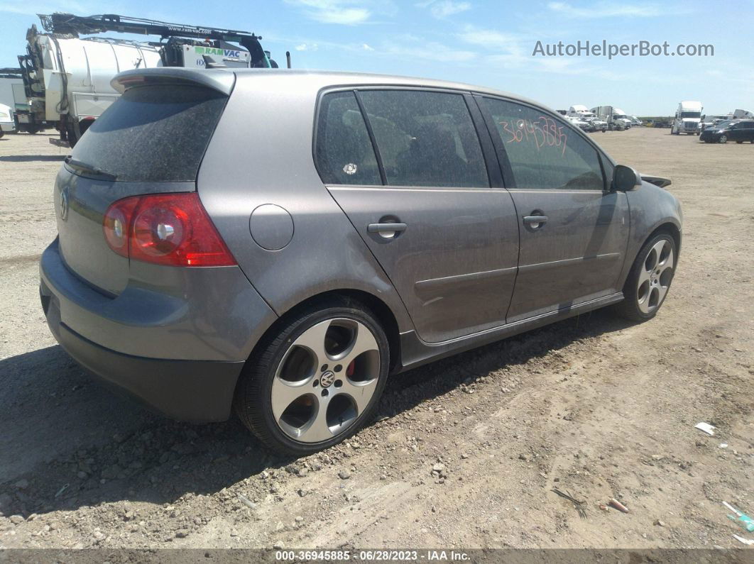 2008 Volkswagen Gti 4-door Gray vin: WVWGV71KX8W243493