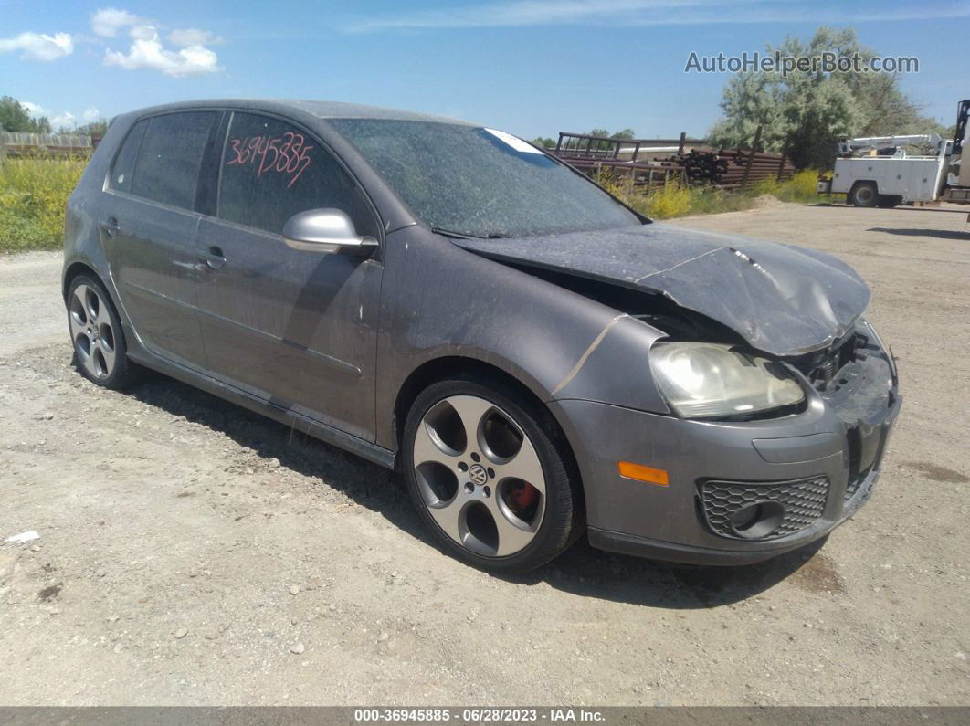 2008 Volkswagen Gti 4-door Gray vin: WVWGV71KX8W243493