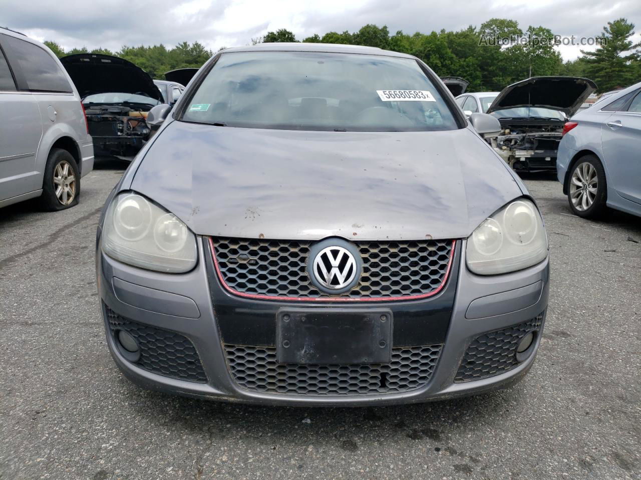 2009 Volkswagen Gti  Gray vin: WVWGV71KX9W105101