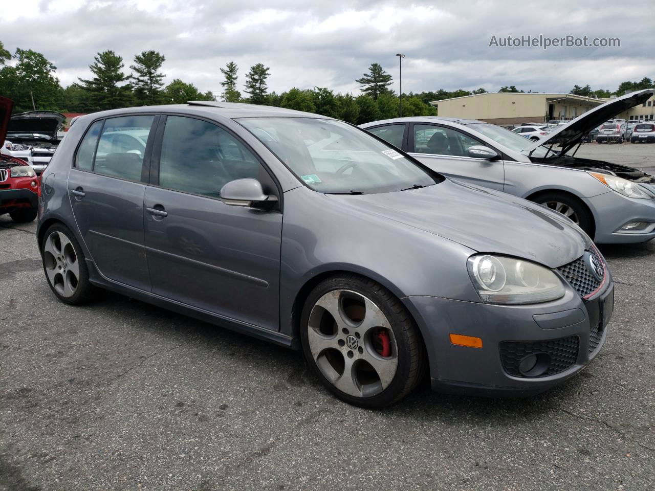 2009 Volkswagen Gti  Gray vin: WVWGV71KX9W105101