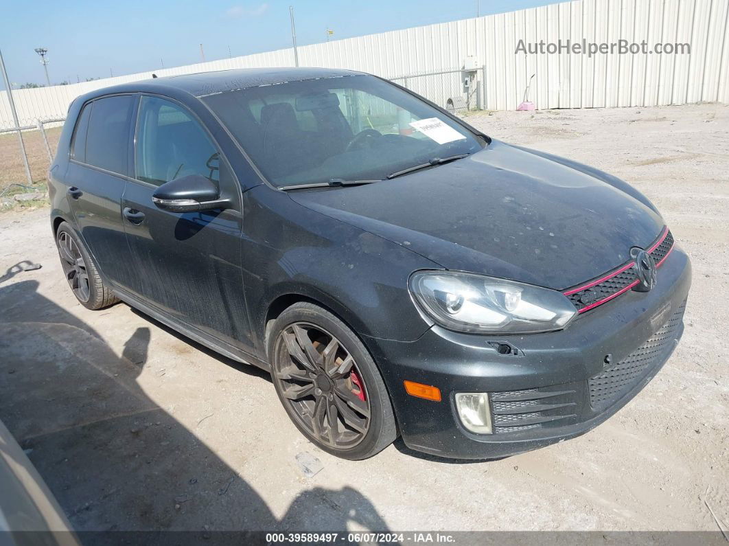 2010 Volkswagen Gti 4-door Gray vin: WVWGV7AJ5AW154086