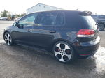 2010 Volkswagen Gti  Black vin: WVWGV7AJ6AW278089