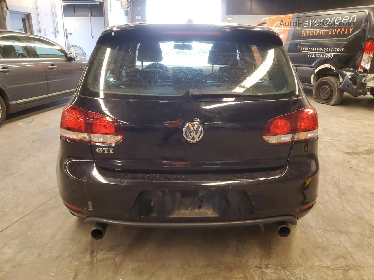 2010 Volkswagen Gti  Black vin: WVWGV7AJ6AW331325