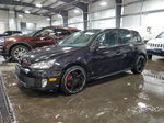 2010 Volkswagen Gti  Black vin: WVWGV7AJ9AW375416